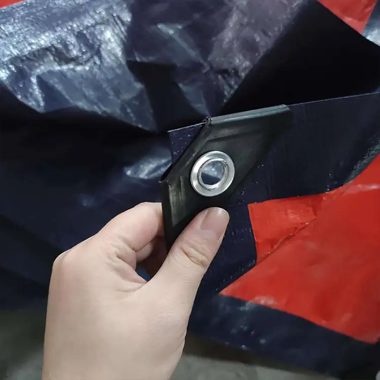 150 ग्रॅम ऑरेंज पीई टार्पॉलिन रोल