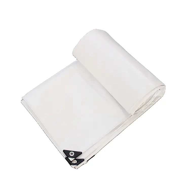 170 ग्रॅम व्हाइट पीई टारपॉलिन