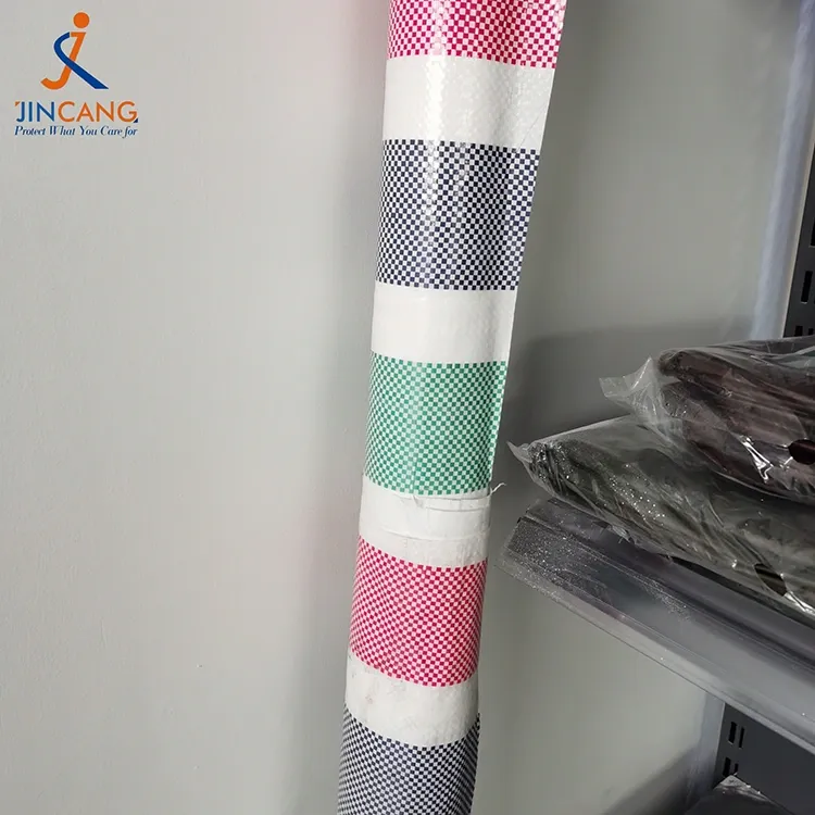 90 GSM पट्टी पीई टारपॉलिन रोल