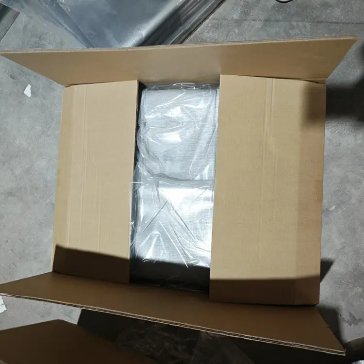 ब्लॅक सिल्व्हर 240 व्हर्जिन पीई टार्पॉलिन