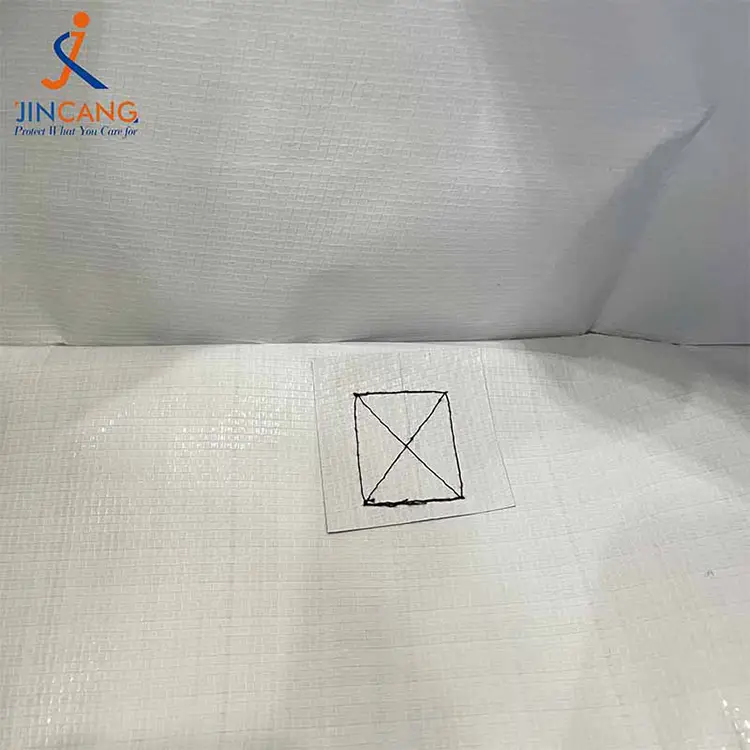 सुपरमार्केट फोल्डेबल पीपी विणलेल्या हलणारी बॅग