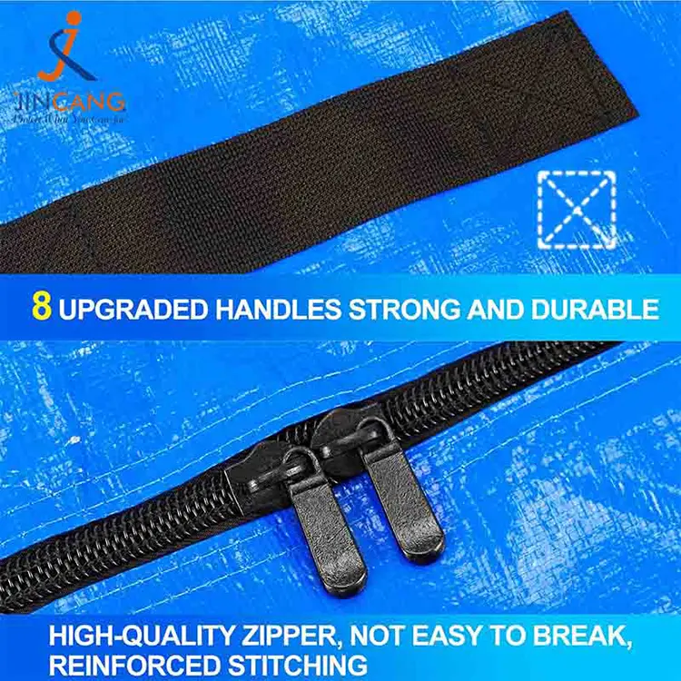 जिपरसह हेवी-ड्यूटी पीई गद्दा कव्हर