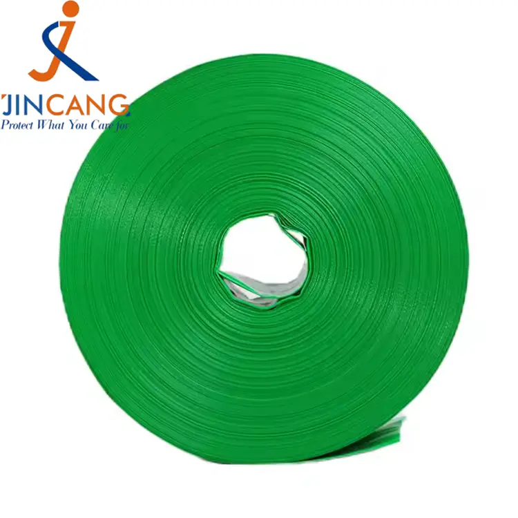 पीई ब्रेडेड ले फ्लॅट रबरी नळी पीई ब्रेडेड ले फ्लॅट रबरी नळी