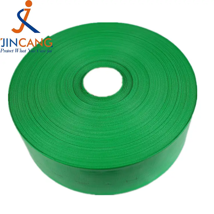 पीई ब्रेडेड ले फ्लॅट रबरी नळी