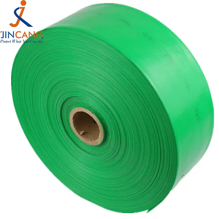 पीई ब्रेडेड ले फ्लॅट रबरी नळी